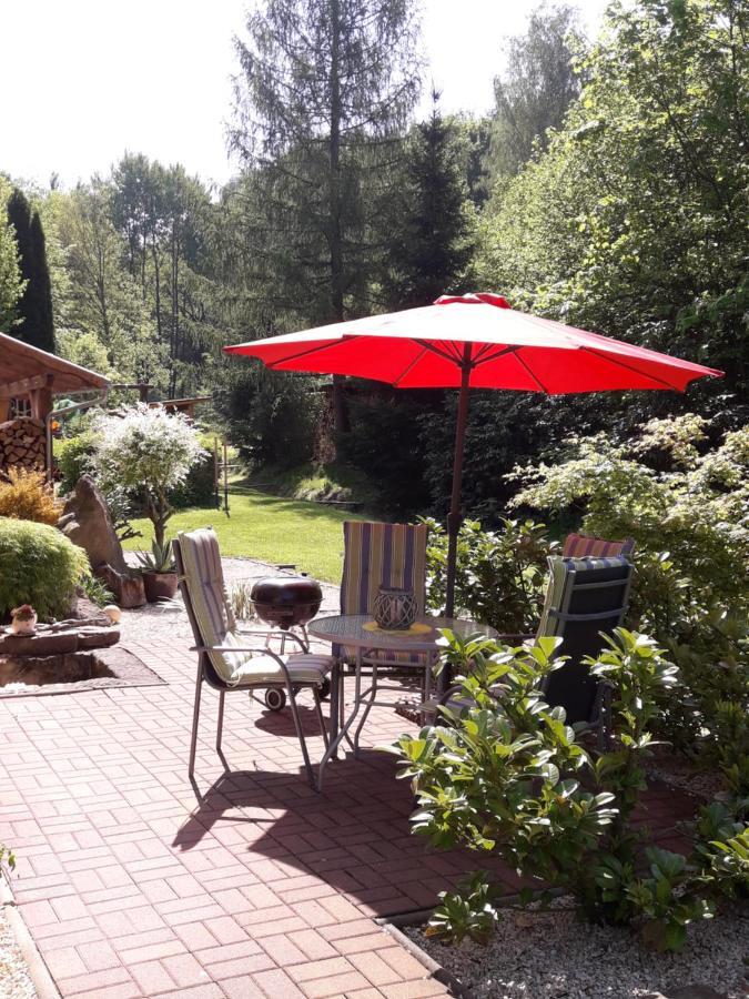 Ferienwohnung Am Rauenstein Struppen Esterno foto