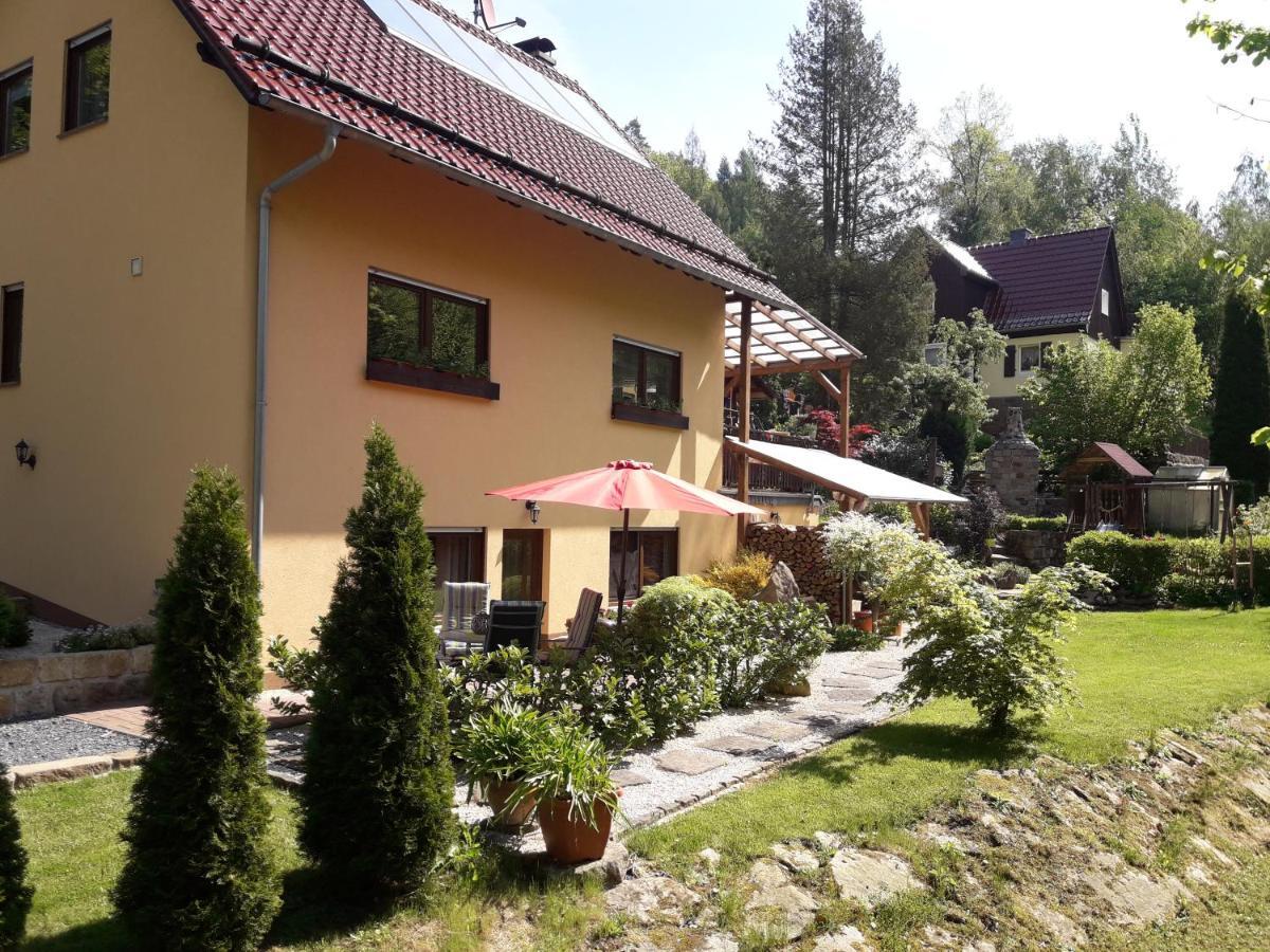 Ferienwohnung Am Rauenstein Struppen Esterno foto